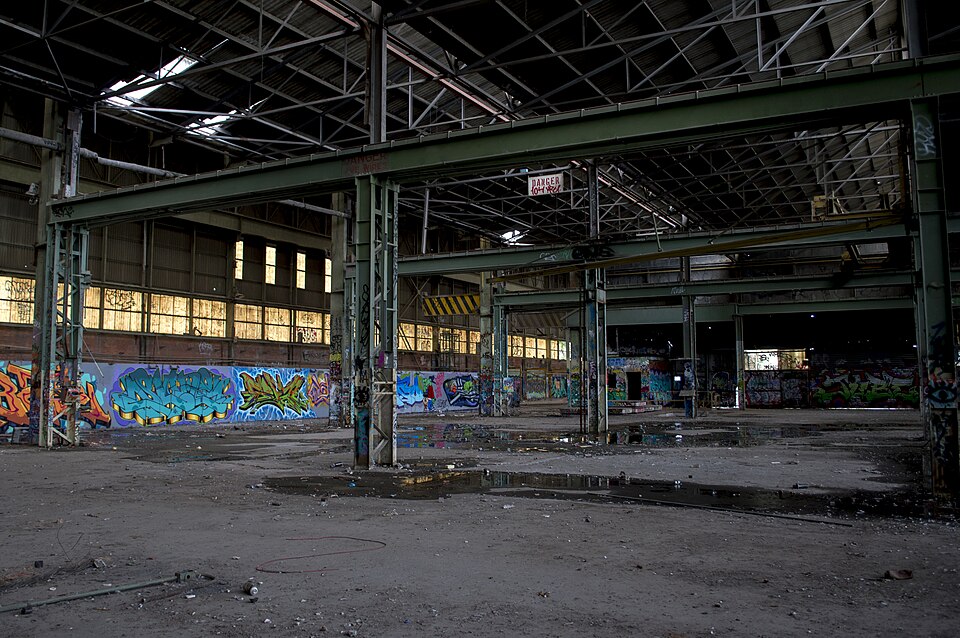 A Derelict Factory in South Australia.